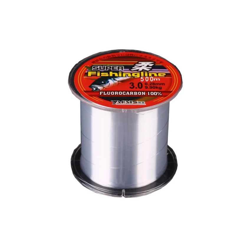 500 m rybárska linka Super silná nylonová linka Fishing Multifilamento Transparentné rybárske linky Lake River Carp Line Salkwater Fishin