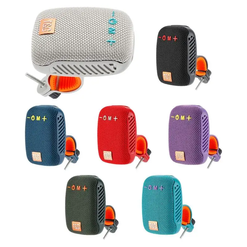 500 mAh Bike Radio Radio prenosné stereofónne reproduktor Bluetooth TW-S Wireless Mini Bass FM Radio Soundbar Boombox Riding Music Loudspeaker