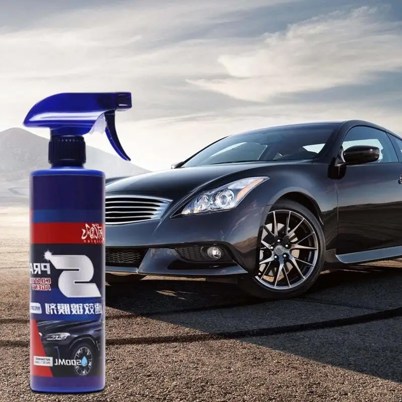 500 ml 3 in 1 Oprava náteru automobilov Keramický povlak Sprej rýchlych nano-coating Spray vosk automobilový hydrofóbny čistič poľského farby