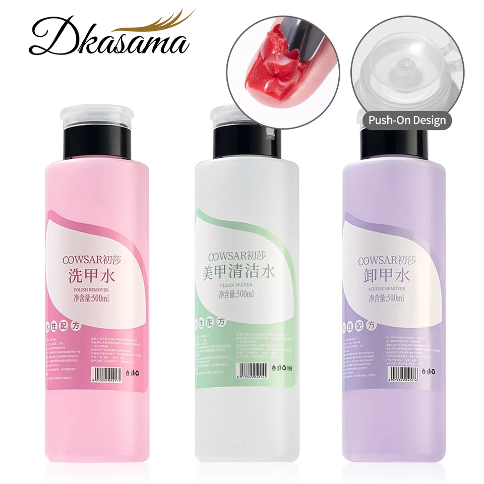 500 ml lis na nechtový gél leštinový olej odstraňovača nechtov na nechty UV Gél Remover Professional nerepritačný DIY manikúrny kvapalinový náradie