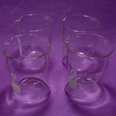 500 ml sklenená kadička, 4ks/šarža, laboratórne sklo, laboratórne kadičky GG17