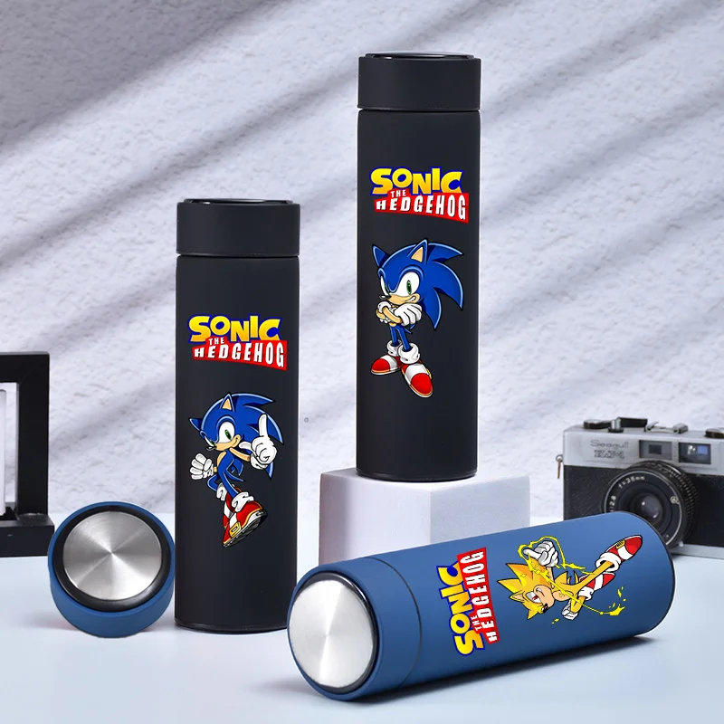 500 ml Sonic the Hedgehog Childrens Thermos Cup 304 Nerezová oceľ Dospelý priamy nápoj pre prenosné kapacity prenosný obchod