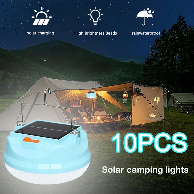 500 W /800W /1000Woutdoor Solar Light LED LAMP LIMBLABLE ŽIMA NOBILNÉ Svetlo