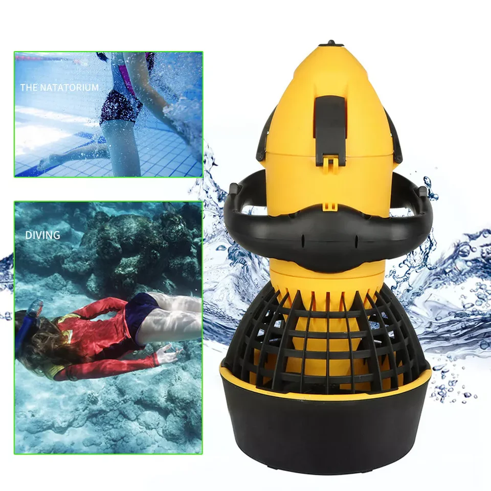 500 W Dual Speed ​​Electric Electric Underwater Secootter Ruckeld Water Horion Diving Equipment vhodné pre námorné a potápačské športy