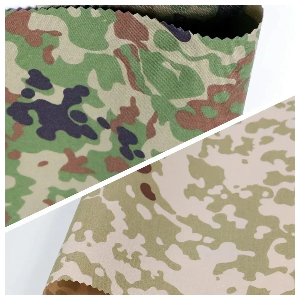 500d Nylon japonská púšť maskovacia džungľa camo tkanina nepremokavá a opotrebovaná taktická odevná materiál DIY batožina