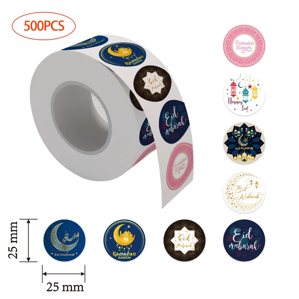 500ks roztomilý kreatívny mesiac mini papierový nálepka dekorácia DIY Ablum Diary Scrapbooking TEAL LEATION STACKER