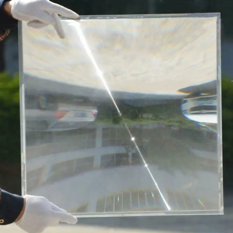 500x500 mm Veľký optický PMMA Plastový solárny projektor Fresnel Lens Ohning Call Dĺžka 600 mm 620 mm pre šmázu lietadla projektora DIY