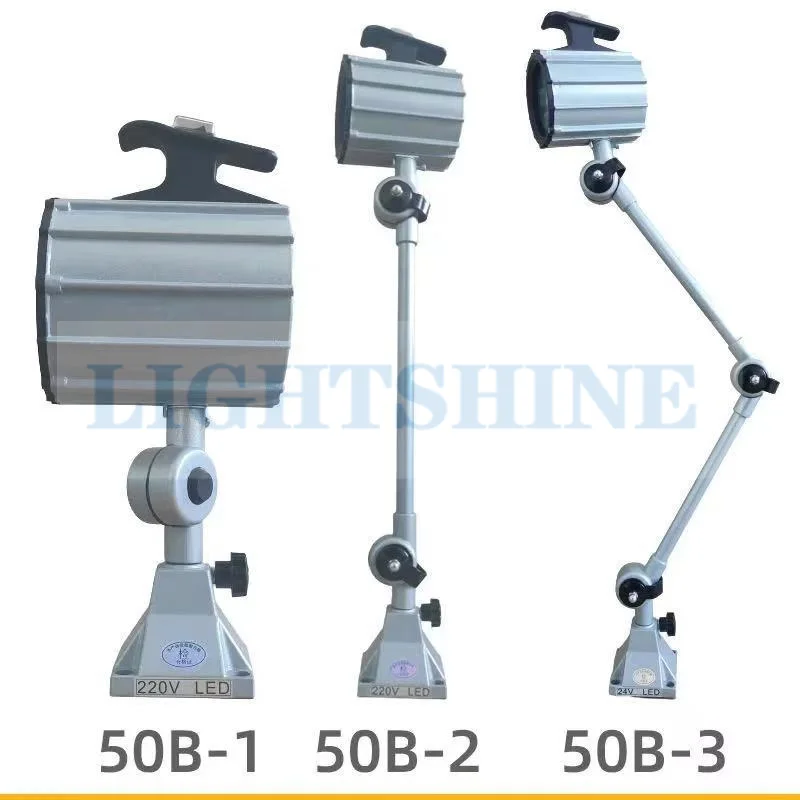 50B 50F Series 3W5W6W7W9W12W LED CNC Lathing Lathing Long Arm LED strojové zariadenie LAMM