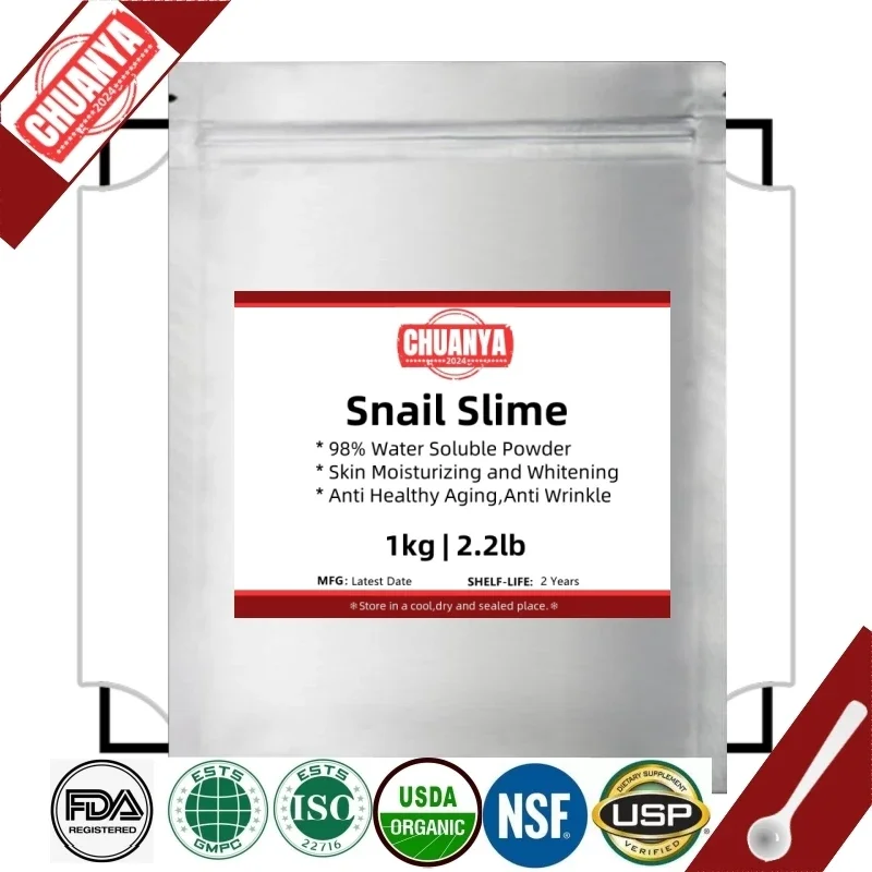 50G-1000G 99% Slimák Slime Slime, hydratácia a bielenie pokožky, proti starnutiu a znižovanie vrások [posledný dátum]
