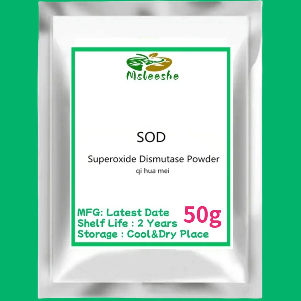 50G-1000G Superoxid Dismutáza práškový prášok na starostlivosť o pleť, skrášlenie pokožky, zvlhčte a oneskorí starnutie