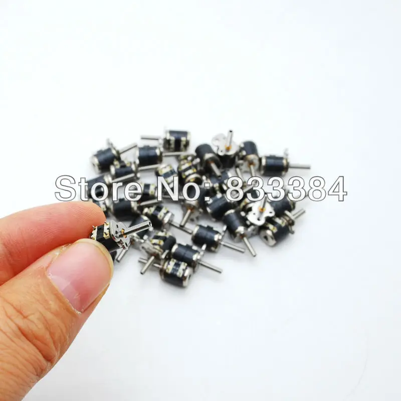 50ks 2 Fáza 4 drôt MIMI Krokper motora Micro Stepper Motor D6XH7MM s malá divízia Bar Doprava zdarma
