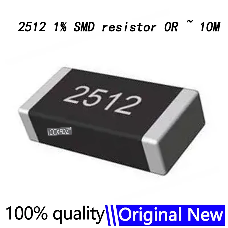 50ks 2512 1% SMD rezistor 0R ~ 10M 1W 0 1 10 100 150 220 330 470 OHM 1K 2,2K 10K 100K 220K 1R 10R 100R 150R 220R 330R 330R 470R 1M