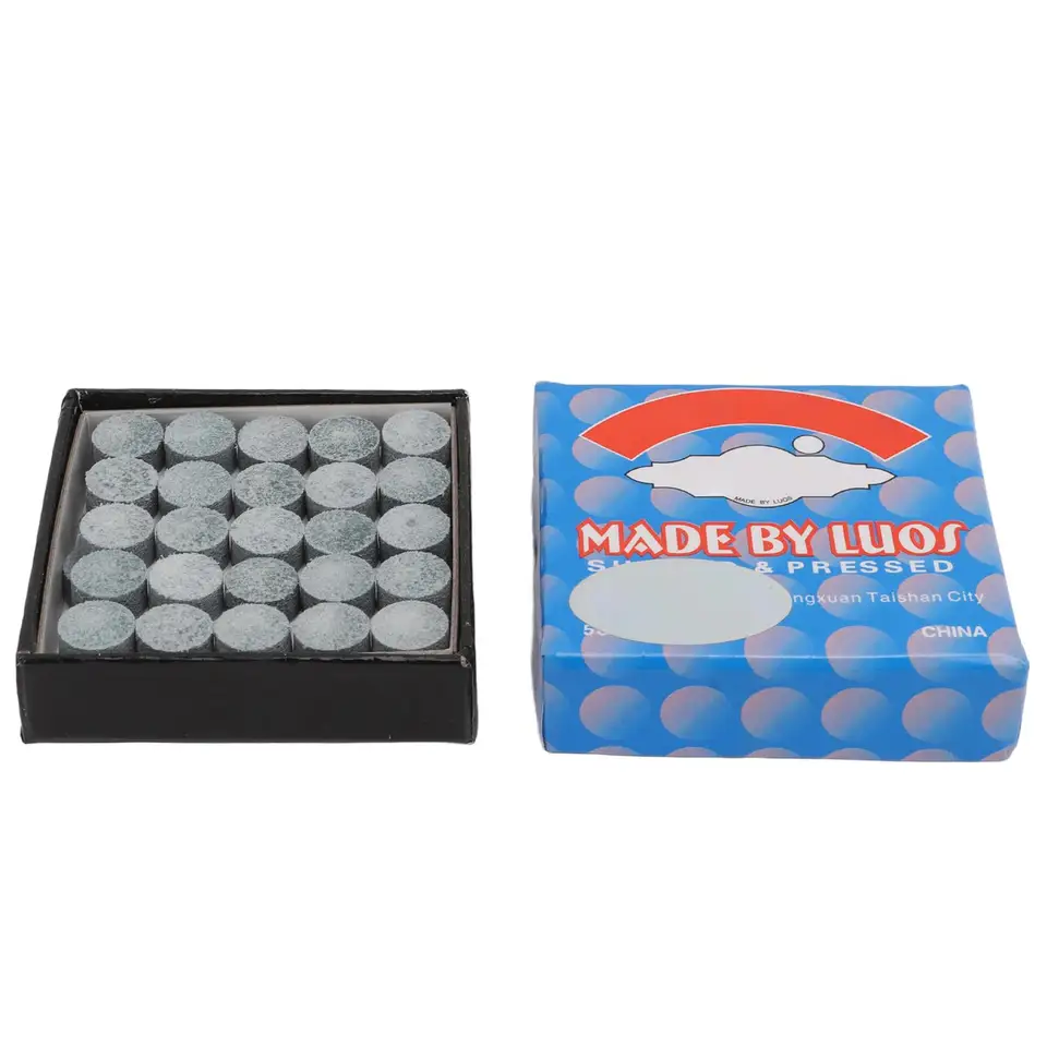 50ks bazénové tipy tipy kožené hlavy biliard snooker americký LP Náhrada