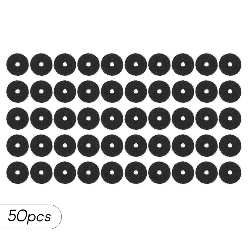50ks gitarové popruhy plstené podložky zámky bloky akustická gitara plsti podložky Guitarové diely a doplnky