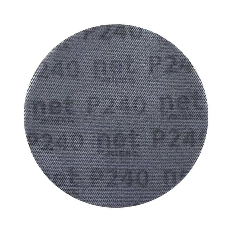 50ks mirka mesh brúsky brúsny disk bez prachu 6 palcov 150 mm automatické opravy Čistý brúsny papier 80 až 400 štrkov