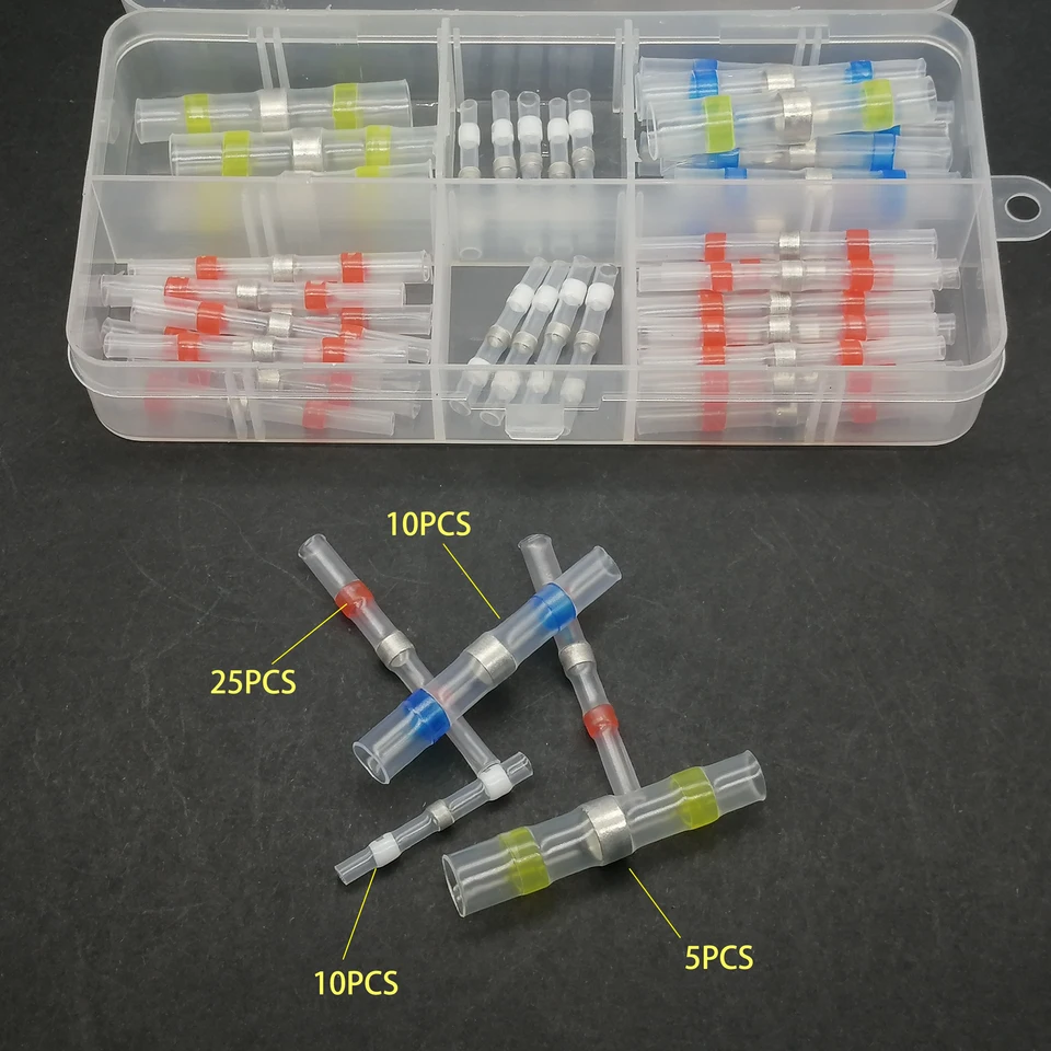 50ks oblek box SST série SST SSTA vodotesný zvárací drôtový kĺbový kĺbový kĺbový prsteň medziprodukt rýchleho pripojenia Terminál