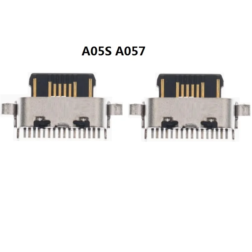 50ks pre Samsung Galaxy A05S A057F USB nabíjací port dock dock plug nabíjačku konektorové diely Opravy