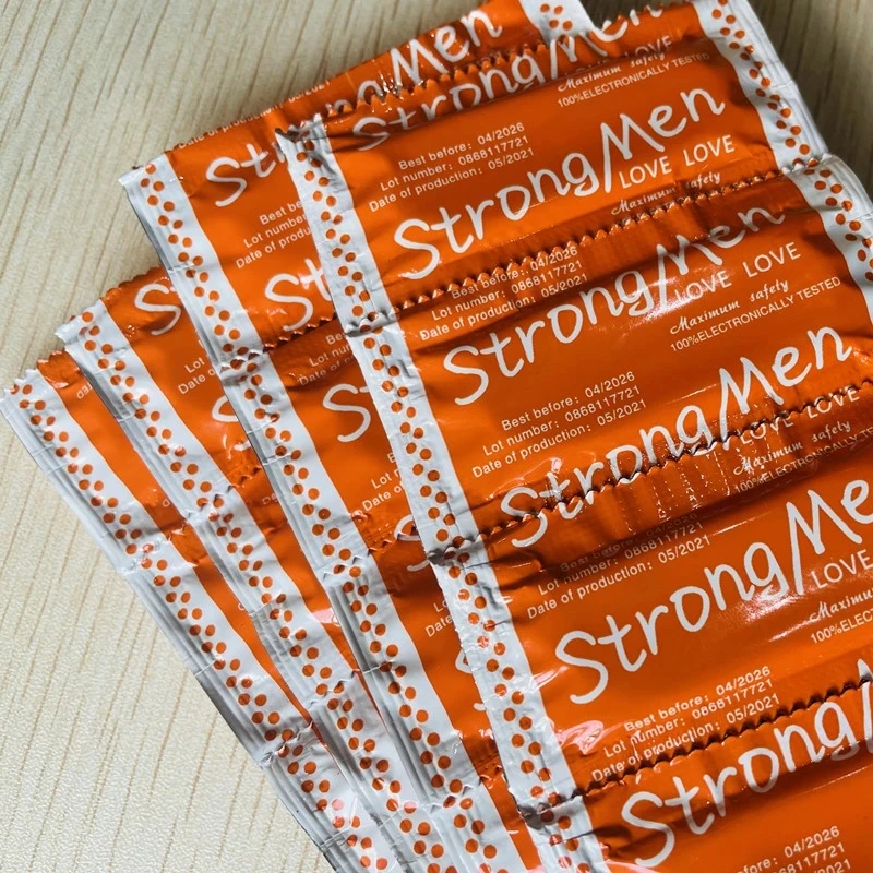 50ks prírodné latexové kondómové sexuálne hračky Pánske rukávy pre mazanie penis