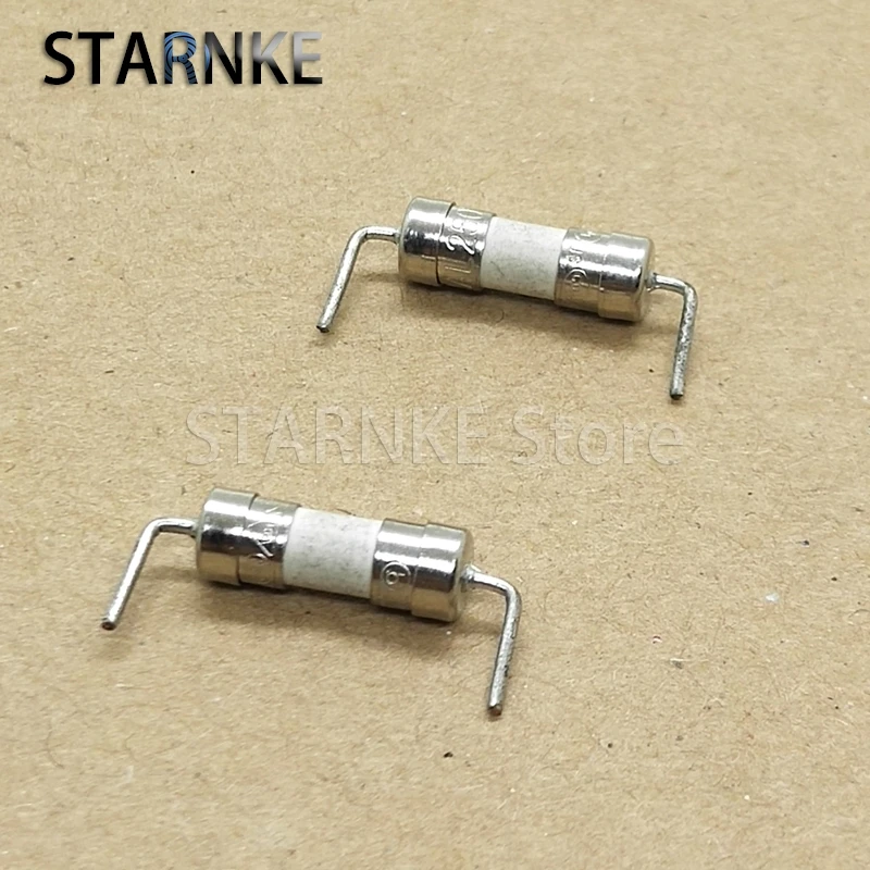 50ks s keramickou poistkou T2AL 250 V Tvape Feet 3,6*10 mm pomalú roztavenú poistku pomalú prerušenie