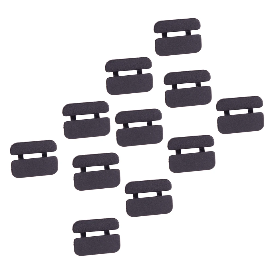 50ks/set kapucňa Izolácia zadržiavacie sponky na upevnenie tesnenia pre Volvo C70 S40 S60 S70 S80 S90 V50 V60 V70 Čierny nylon 9182822 22554 A22554
