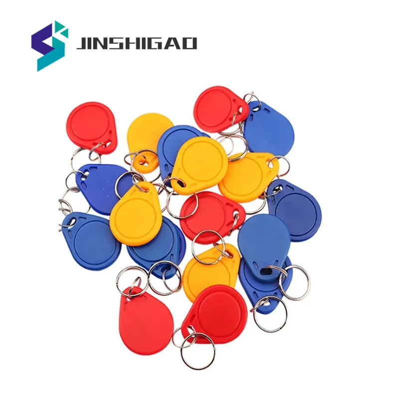 50ks UID RFID 13,56MHz IC Smart KeyFobs Key Tags Write Block Block 0 HF ISO14443A Používa sa na zapisovateľné karty s kópiou IC