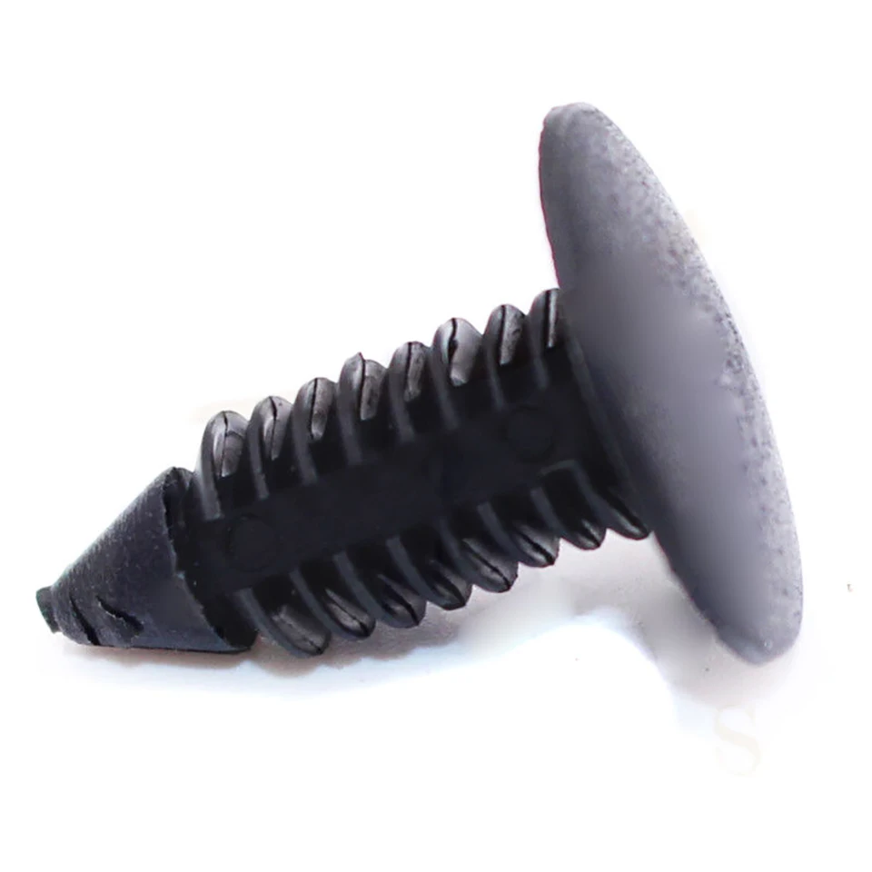 50ks Universal Car Fender Bumper Rivet Clip Umpenten 9 mm šedé plastové plastové dverové nárazníkový štít na zadržiavanie push Nivets Clip 2019