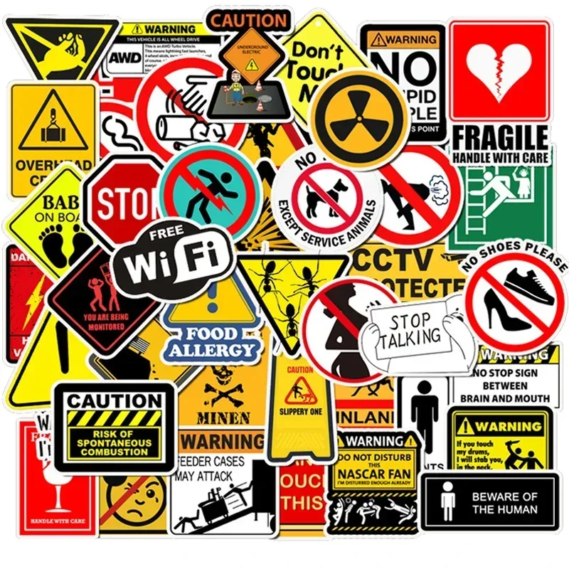 50ks VAROVANIE NEVYHĽADÁVANIE ZÁKONNÉ STRÁNKY STRÁNKY TELEFÓN BILE WALL Scrapbook Motocykel cool coo vodotesná nálepka karikatúry pre deti hračky