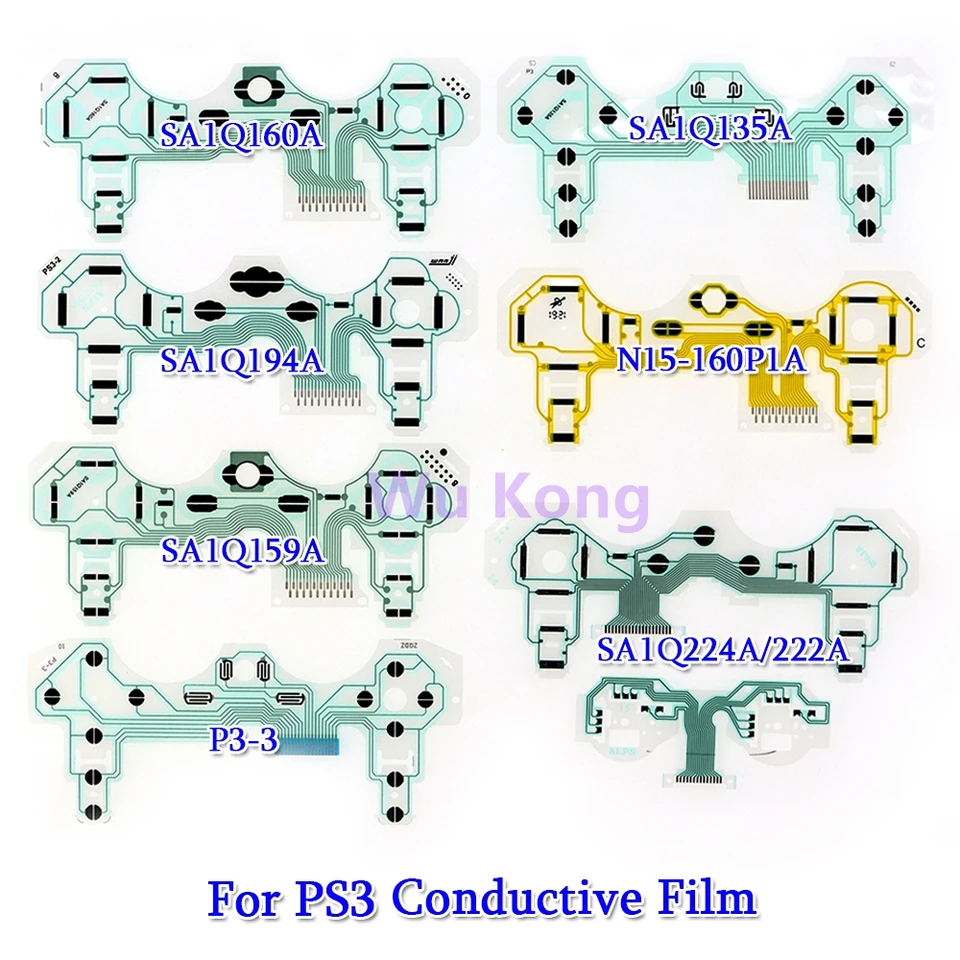 50ks vodivý film pre dosku Circuit Rader Circuit Ps3 pre radič PS3 DualShock 3 SA1Q135A 160A 159a 194a P3-3