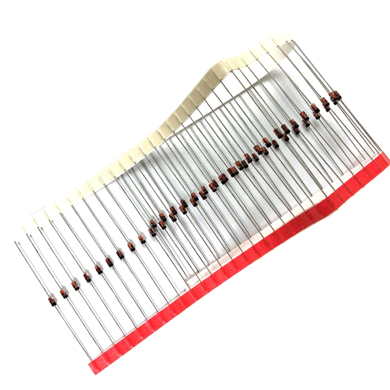 50ks zener diódy Nový originálny 1N4746a 1N4746 1N4747A 1N4747 DO-41 1W 18V 20V