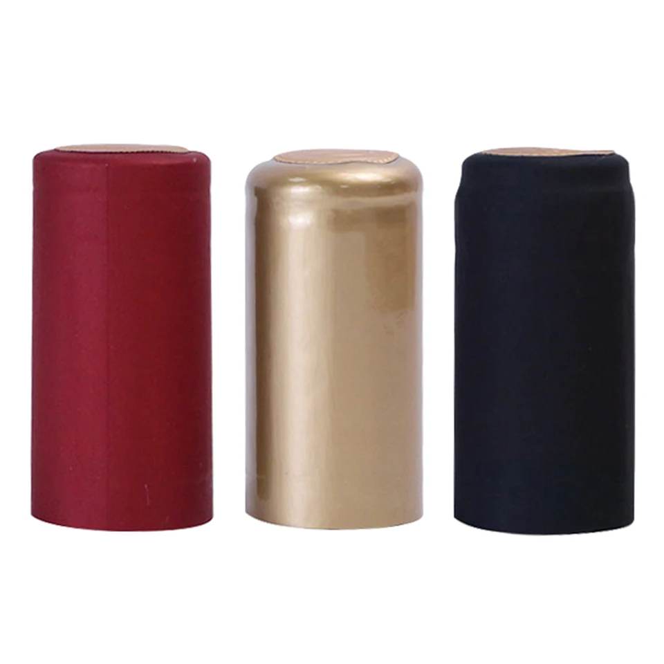 50ks zmršťovacia krycia čiapka pivo PVC fľaša na fľašu s zmenšenou filmom Utesnené tepelné kapsuly pre domácnosť Kuchyňa Easy Supplies