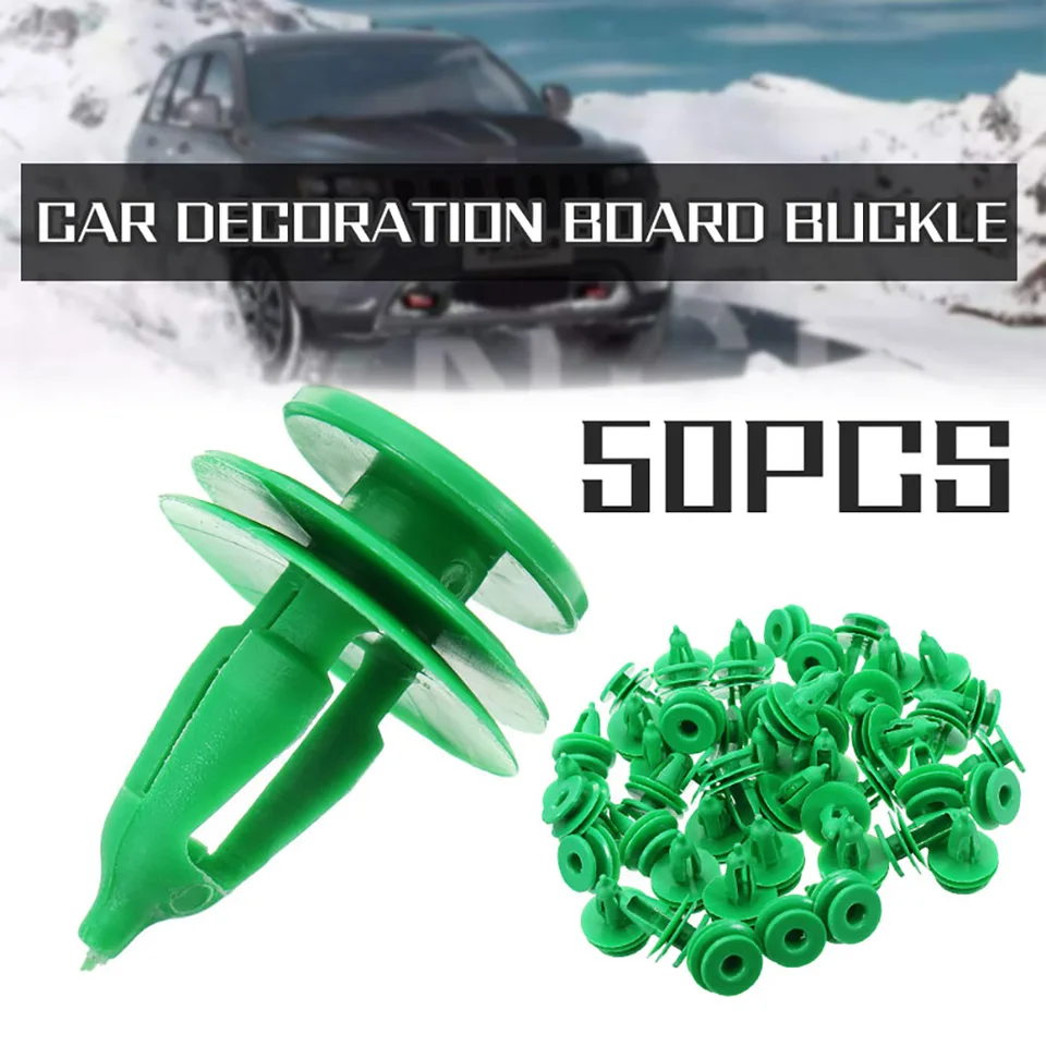 50ksové klipy Car Automatické nárazník Accessori Accessori pre Ford Chrysler WJ Jeep Wrangler TJ Grand Cherokee Auto príslušenstvo