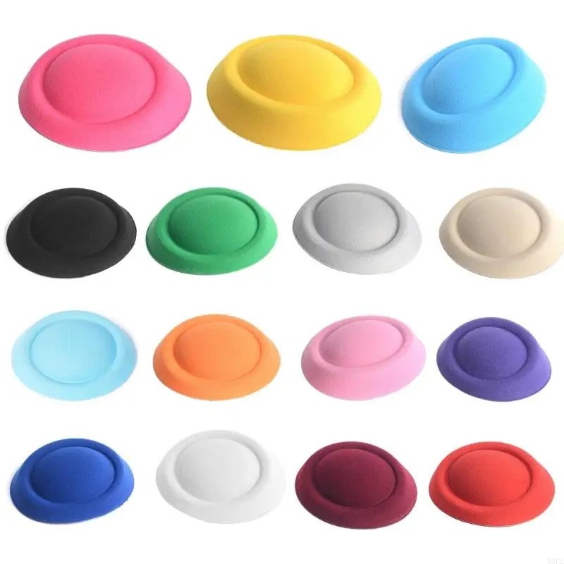 50LE fascinator klobúky DIY Millinery DIY vlasové krabičky Fascinator Bases Mini Top Hats