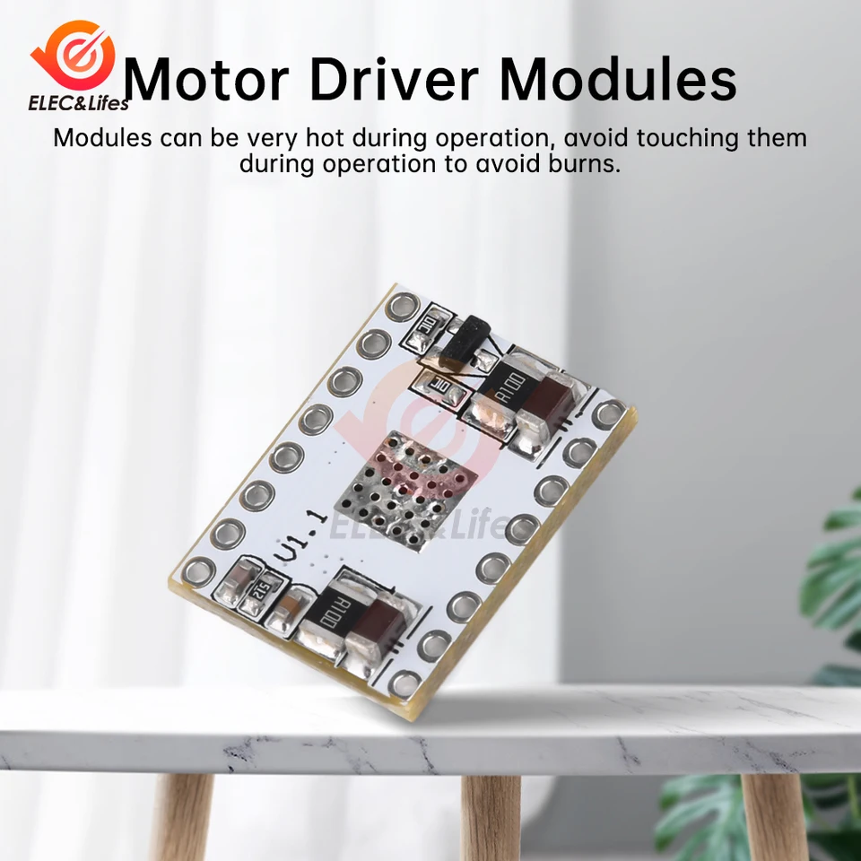 50V TB67S10 Krokový modul vodiča motora môže riadiť 42/57 Motory Maximálne 4A prúd pre príslušenstvo 3D tlačiarne