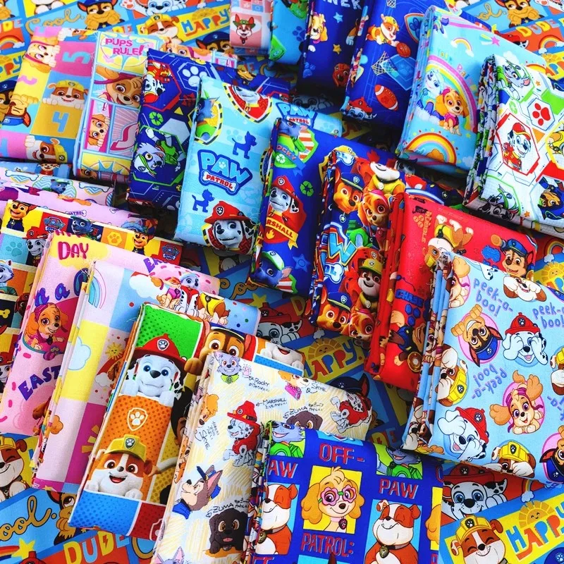 50x110cm Paw Patrol 100% bavlnená tkanina na šitie odev