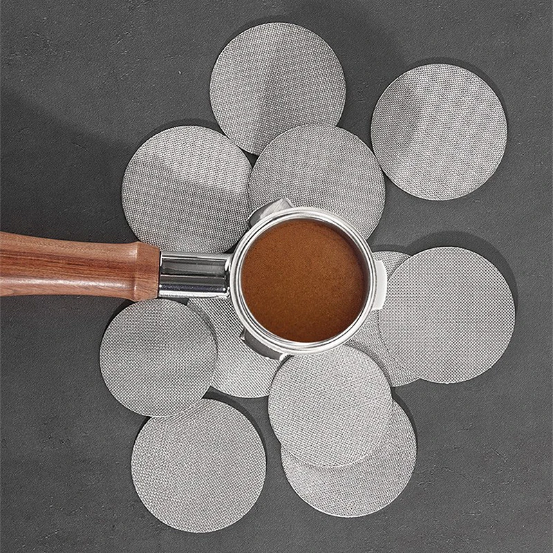 51/53/58 mm kávový filter s kávovým filtrom sieťou odolnou voči sieťovine siete Barista Barista Coffee Výroba pukovej obrazovky pre espresso stroj