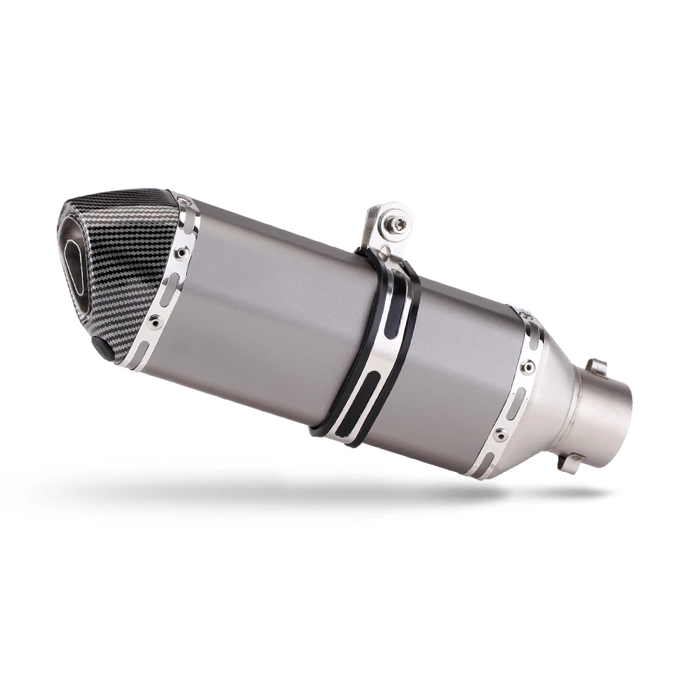 51 mm univerzálny motocykel výfukový výfuk Tail Rúrky úniky Moto Modify tlmič tlmiča s zabijakom DB pre NS200 250SR 450SR GSX250R R3