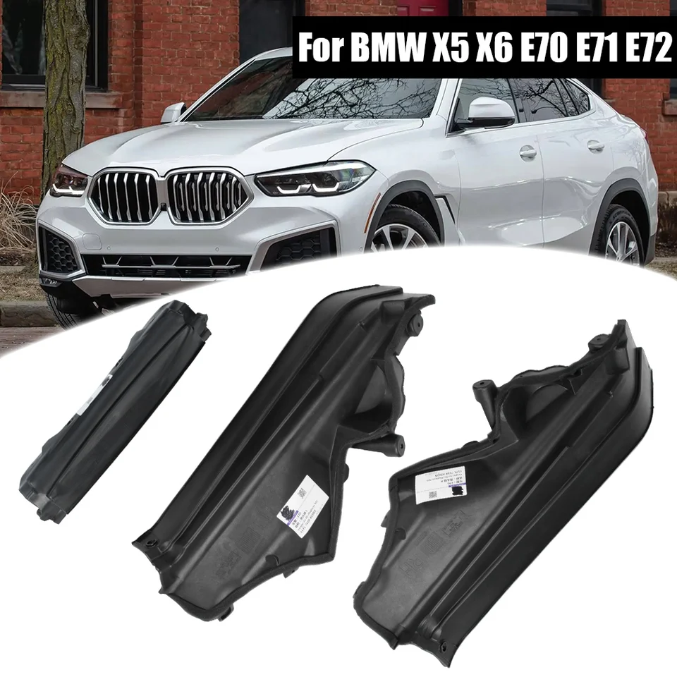 51717169419 51717169420 51717169421 MOTOROVÝ MOTOR HORNÉHO PRÁVO Sada 3pc vľavo pre BMW X5 X6 E70 E71 E72 E72