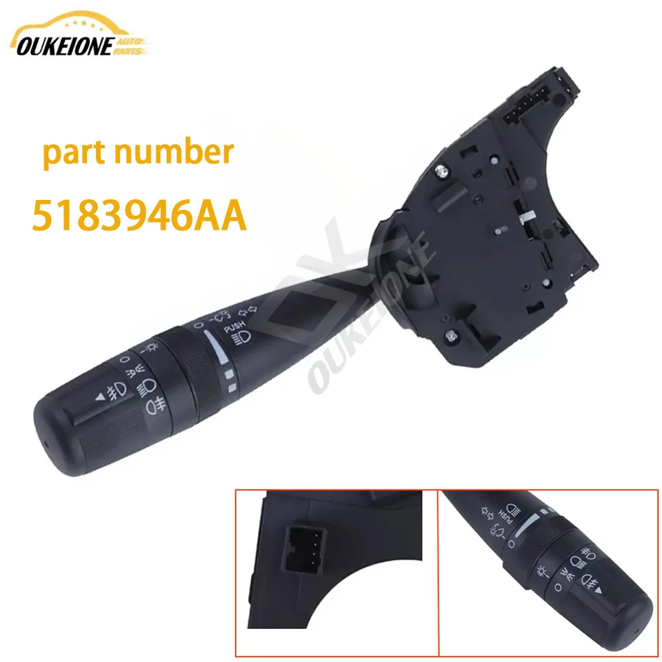 5183946AA Turn Signal Signal FOG FOW pre Dodge Avenger Nitro Jeep Commander Compass Grand Cherokee Patriot Wrangler