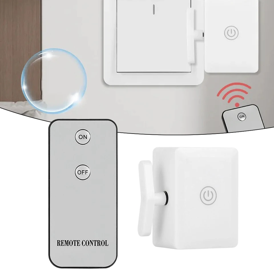 51x54 mm Domáce nabíjateľné Bluetooth Finger Roswitch Button Puser Diaľkové ovládanie príslušenstva nástrojov