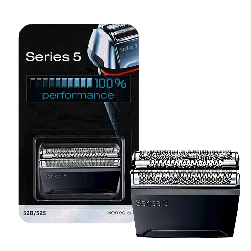 52B náhradné časti hlavy pre Braun Series 5 Electric Shaver 5090 5190cc, 5040 5140S, 5030s, 5147S, 5145S, 5195 ccm, 5197cc