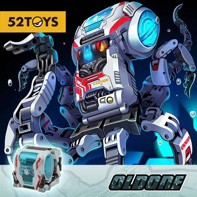 52Toys Transformácia Beastbox BB44 BB-44 Octopus Oldone Machinery Robots