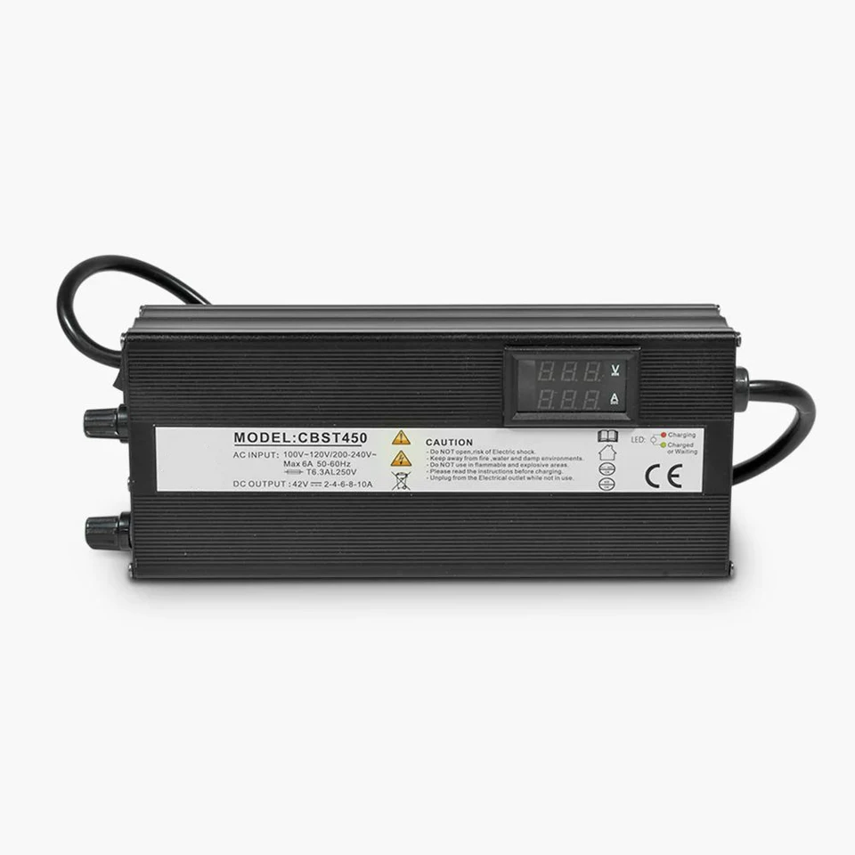 54,6 V 1-5A nastaviteľná nabíjačka pre adaptér napájacieho napájacieho napájacieho zariadenia 48 V