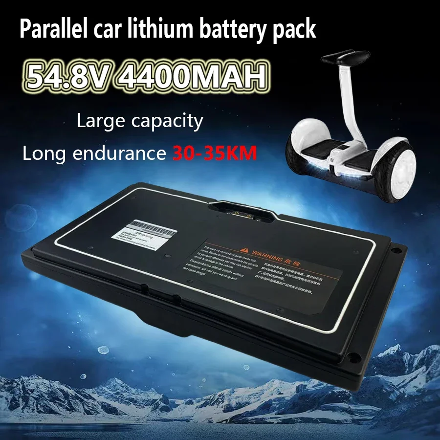 54,8 V 4400 mAh 4-kolík-li-iónová batéria je možné pripojiť k aplikácii, vhodné pre vyváženú batériu Xiaomi č. 9
