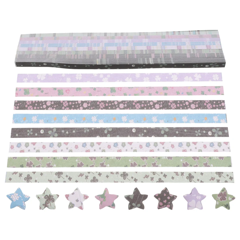 540 ks origami papierová hviezda prúžky detské hviezdy Poznámka dekoratívne domácich majstrov pre ruku