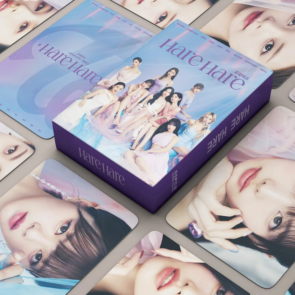 54ks/set Kpop dvakrát Itzy Photocard Nový Ablum 2024 Kórea Pohľadnica Lomo Cards Photocard Roztomilé plagáty tlače fanúšikov darčekov darček