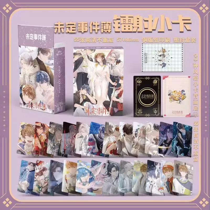 55 ks/set hry slzy themis laser Lomo Card Card Raven Libra Marius Cartoon Chavat