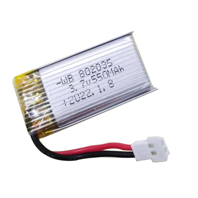 550 mAh 802035 3,7 V Balenie pre bezpilotné lietadlá diaľkové auto mini lietadlá P0RC