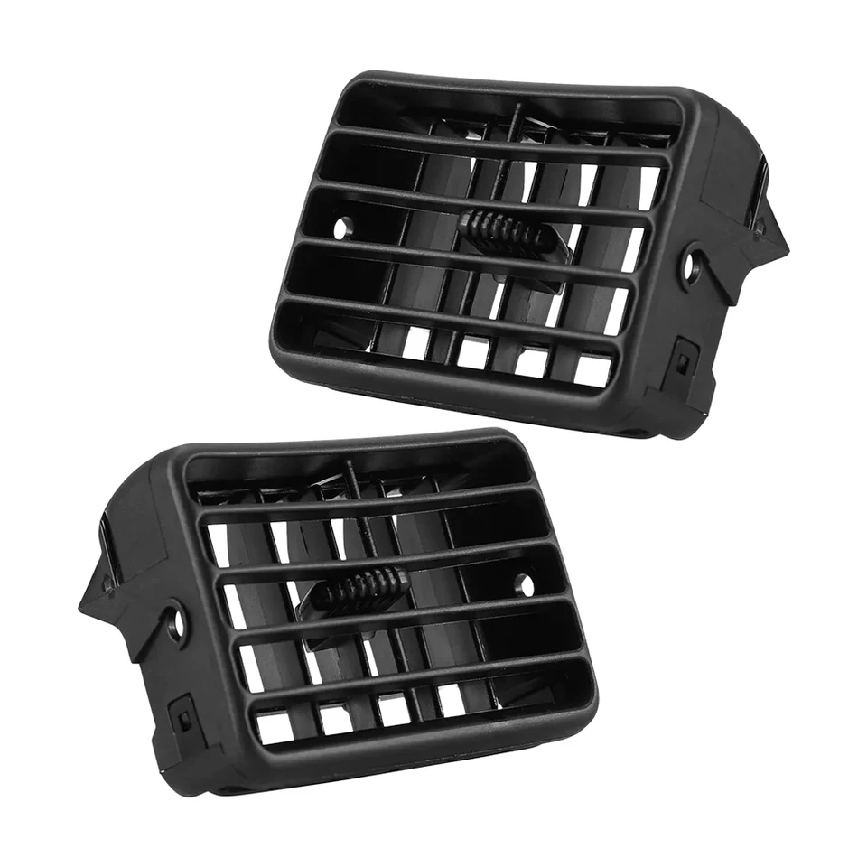 55063-35030 2ks čierny automobil predný centrum Dash Dash Vet Grille Fit for Toyota Hilux Ln145 LN146 LN167 Tiger 2004-1997 Plast