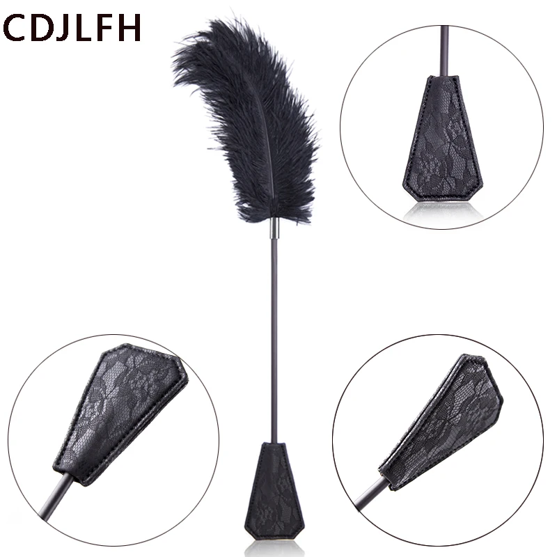 56 cm výprask PU kožené otroctvo Whip s mečom rukoväť fetiš flogger pre dospelé hry pre dospelých BDSM Slave Sex Hračky pre páry