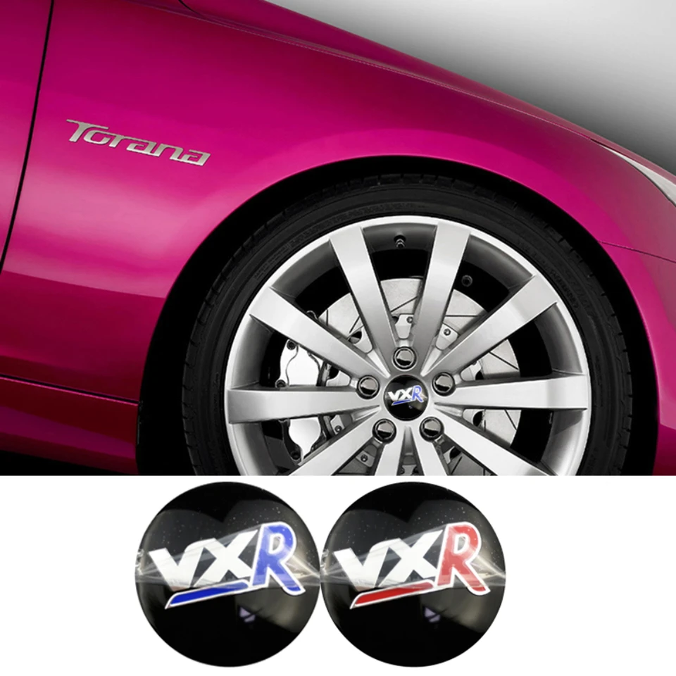 56 mm VXR logo Car Wheel Center Hub Cap Sticker Automatické pneumatiky znak odznak pre Geely Lexus subaru Hyundai Mercedes Benz Toyota